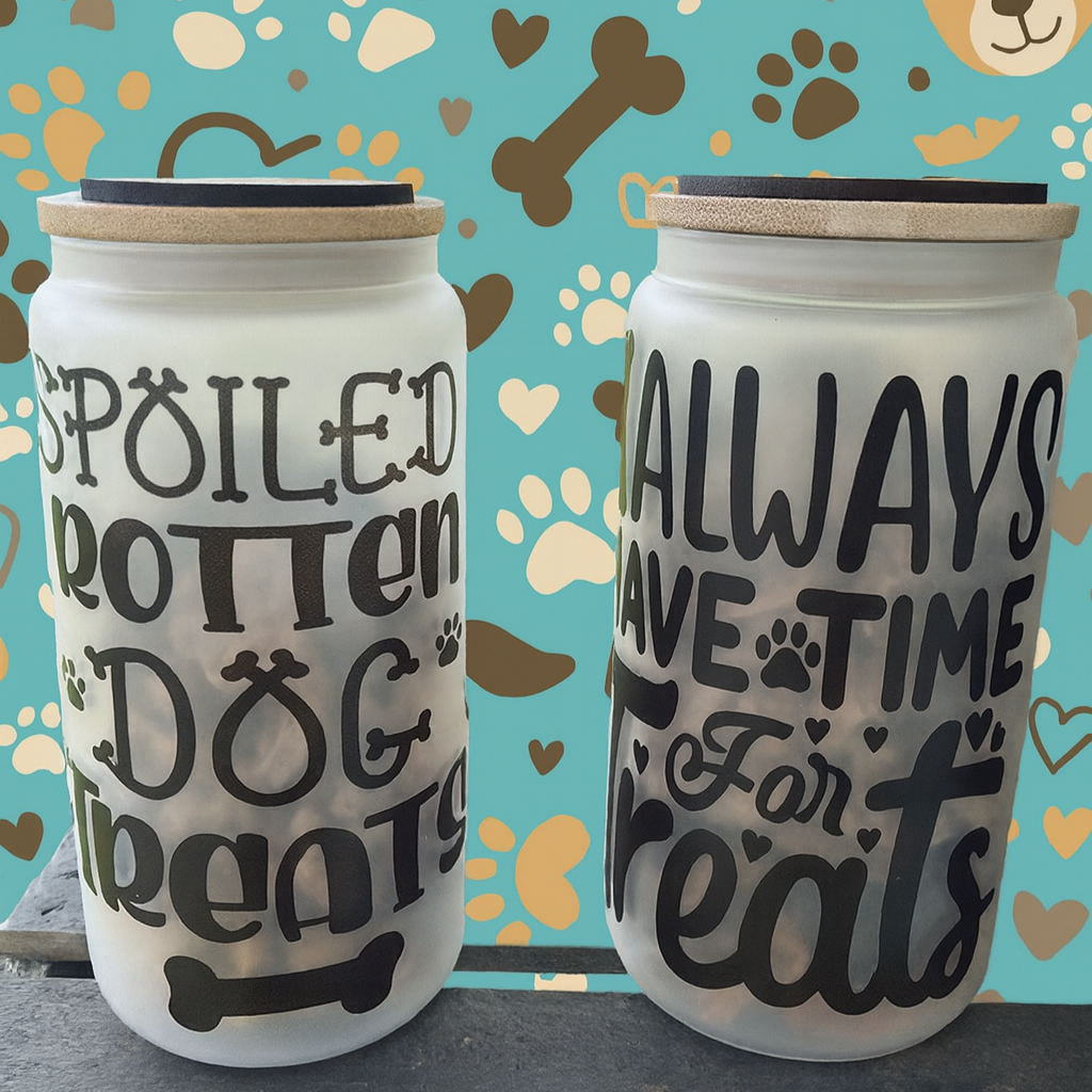 Mishmash Dog Treat Jars