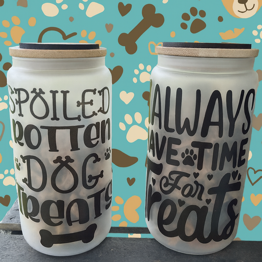 Mishmash Dog Treat Jars