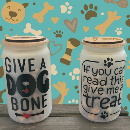 Mishmash Dog Treat Jars
