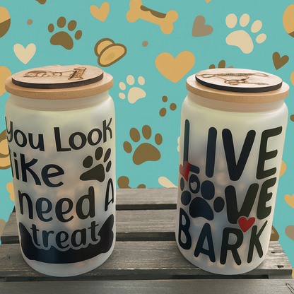 Mishmash Dog Treat Jars