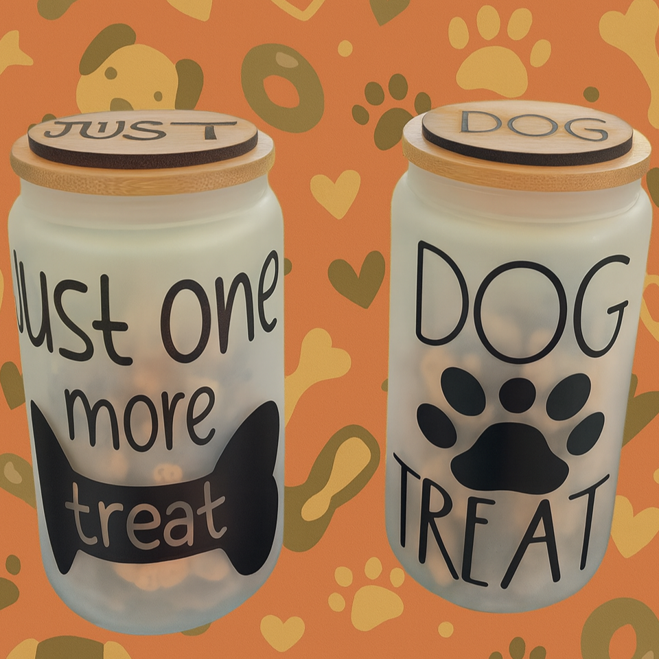 Mishmash Dog Treat Jars