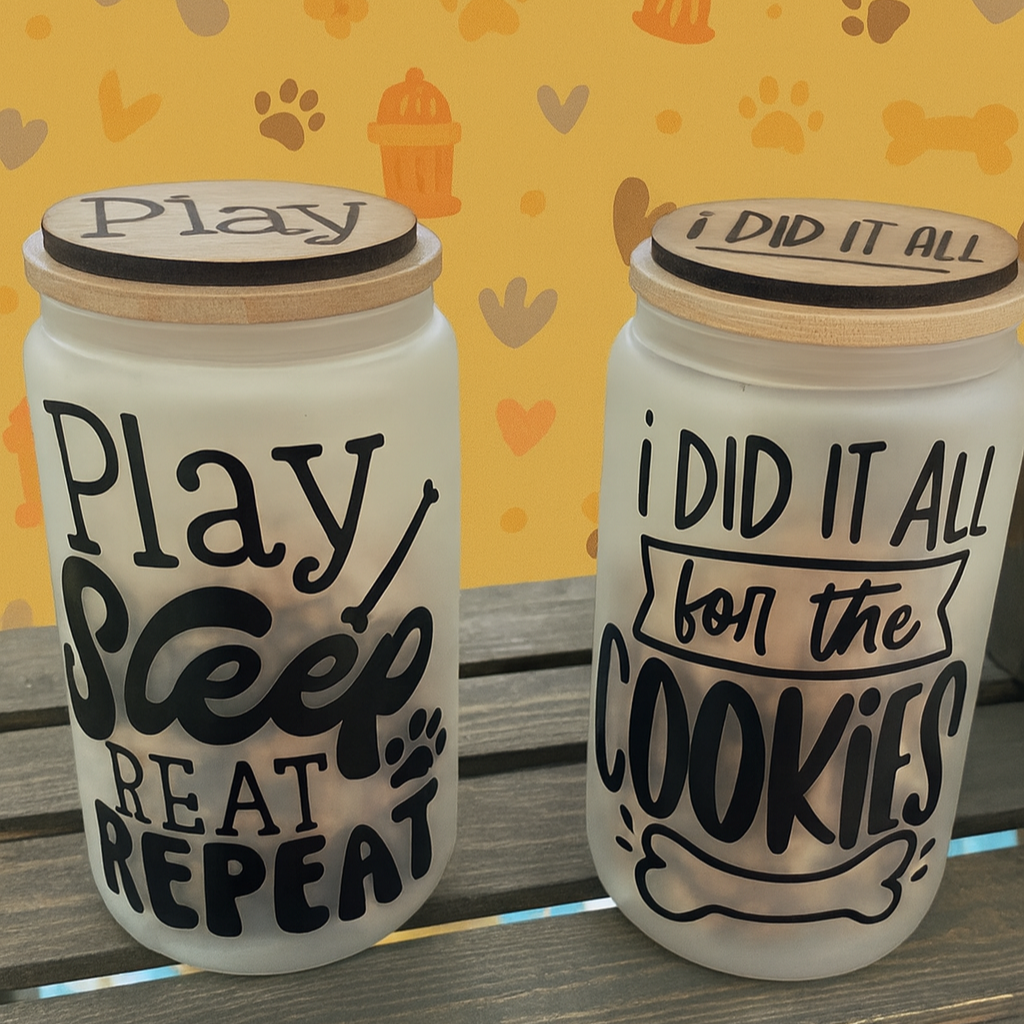 Mishmash Dog Treat Jars