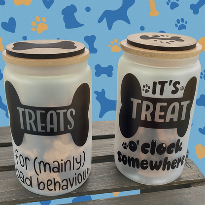 Mishmash Dog Treat Jars