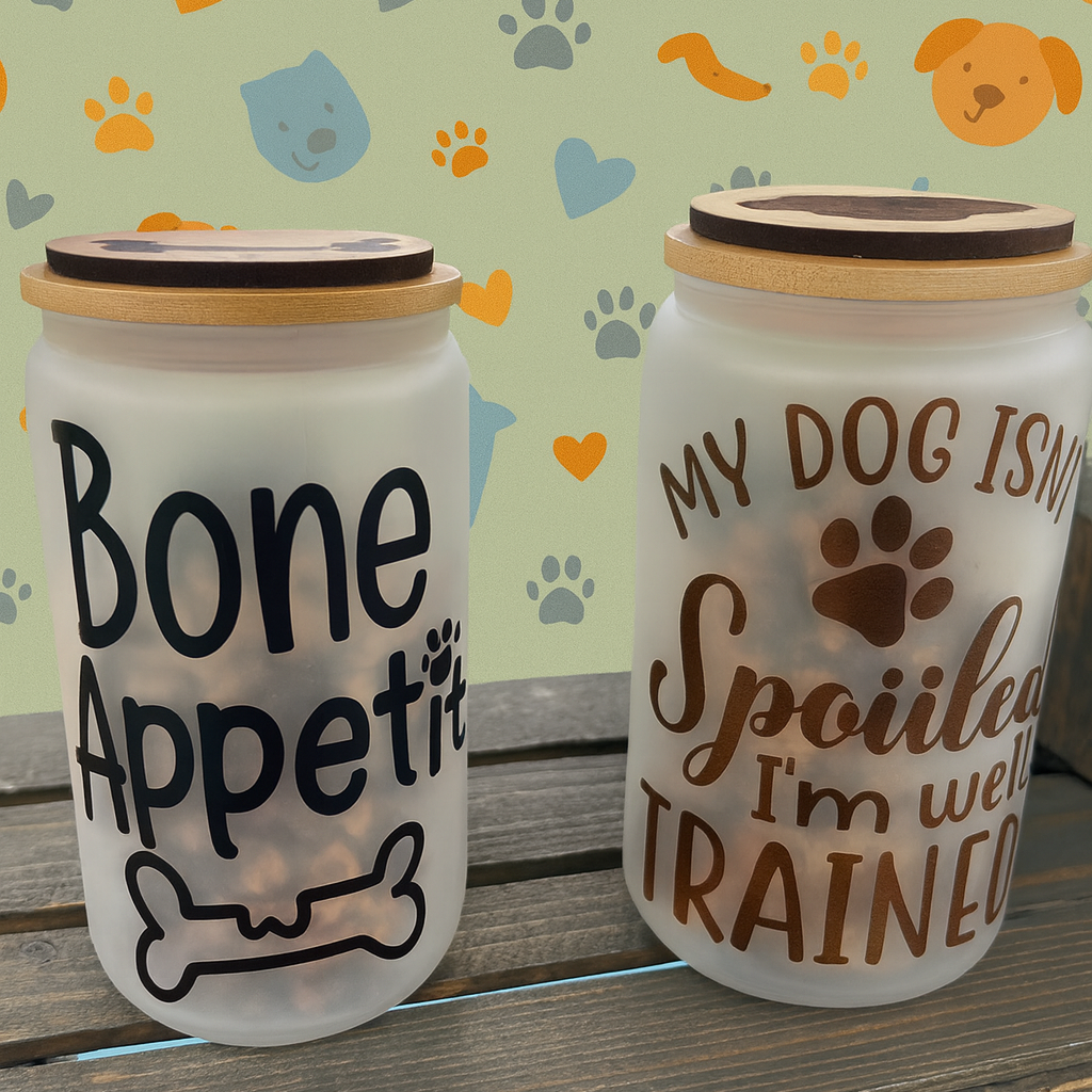 Mishmash Dog Treat Jars