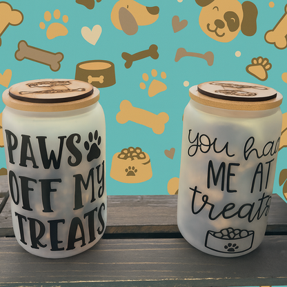 Mishmash Dog Treat Jars