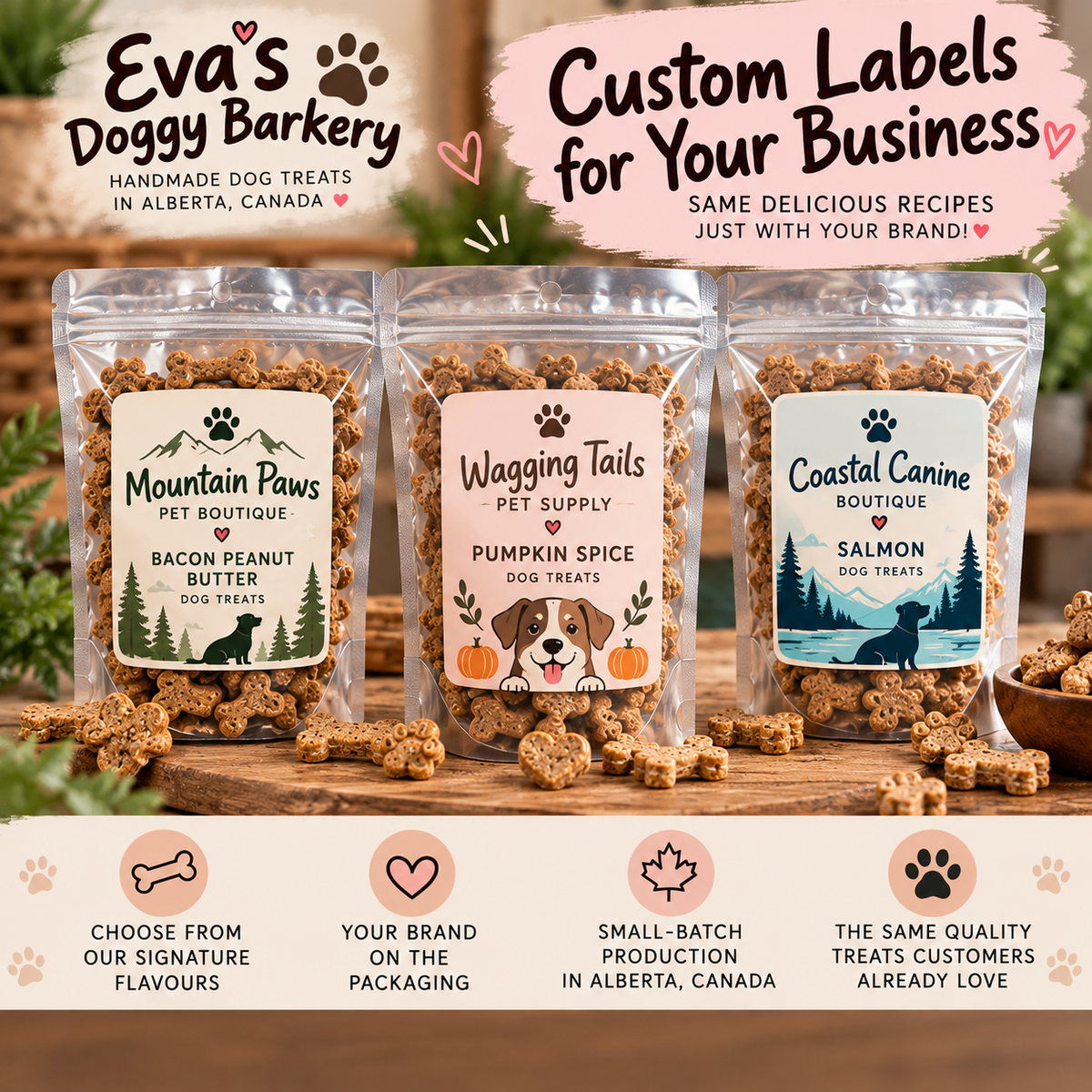 Private Label Dog Treats – Custom Packaging