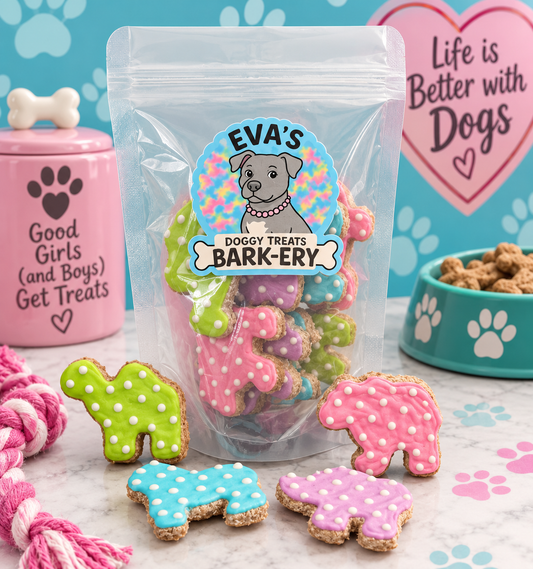 Animal Cracker Cookies with Icing