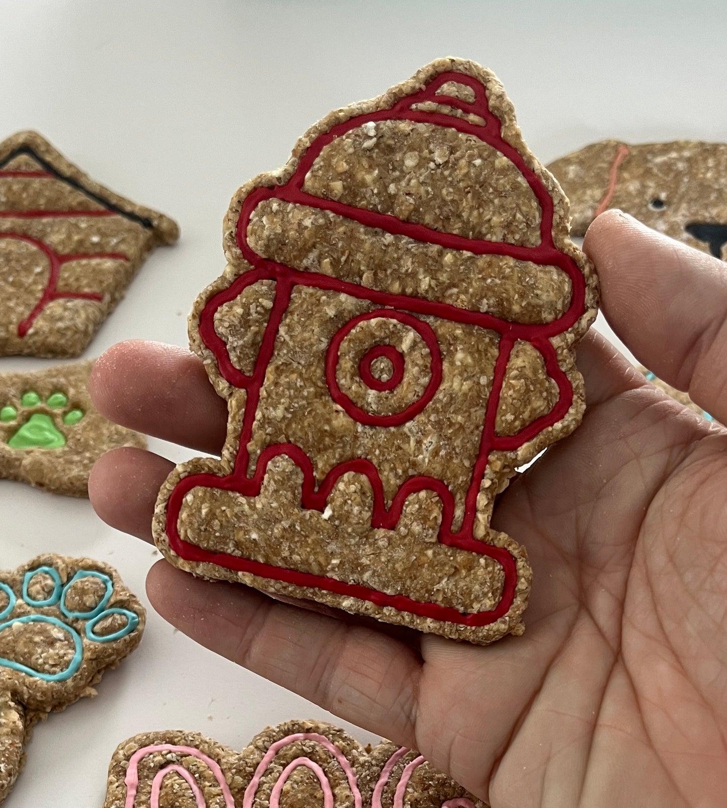 Bacon Peanut Butter Icing Cookies - Limited Icing