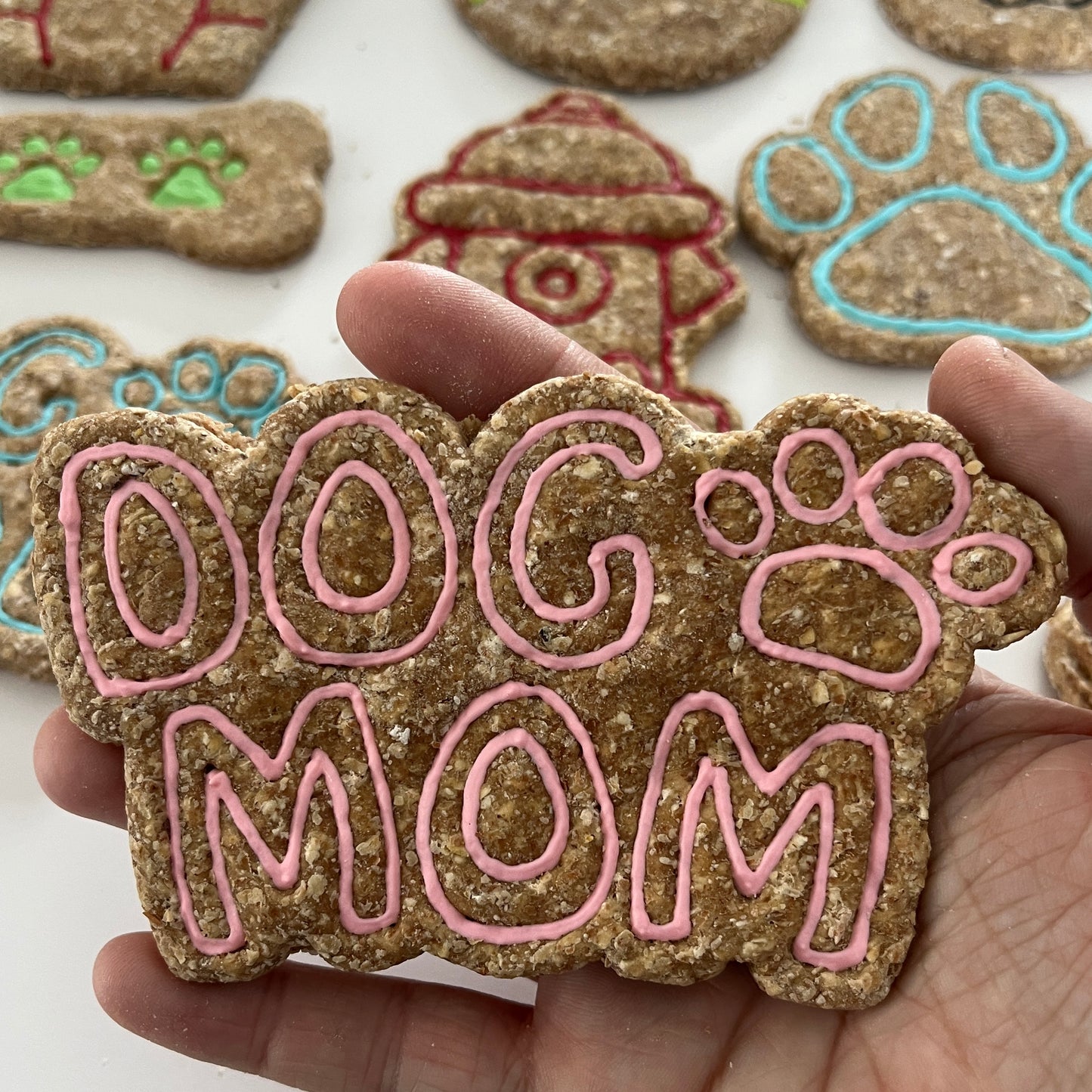 Bacon Peanut Butter Icing Cookies - Limited Icing