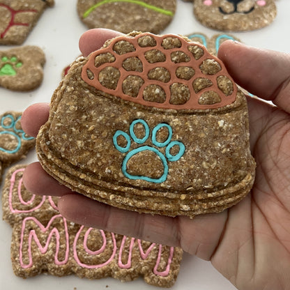 Bacon Peanut Butter Icing Cookies - Limited Icing